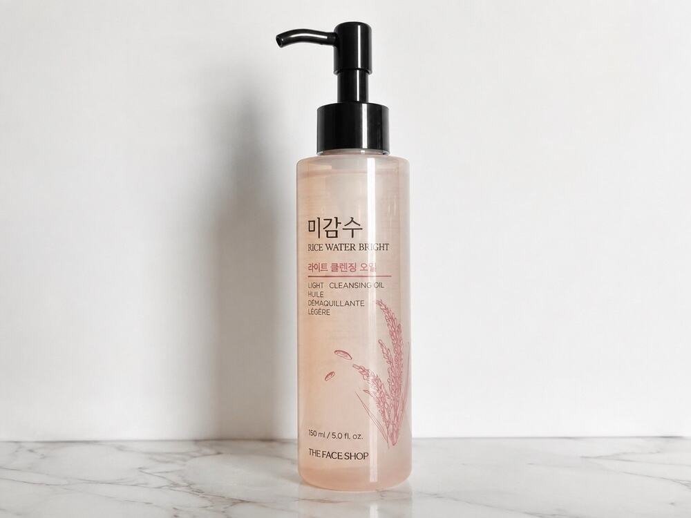 The Face Shop Rice Water Bright Light Cleansing Oil 150ml 5oz Exp 2028